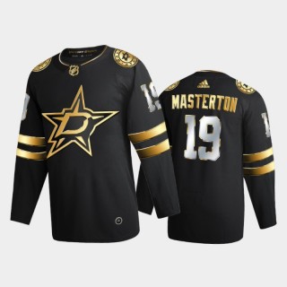 Dallas Stars Bill Masterton #19 2020-21 Authentic Golden Black Limited Edition Jersey