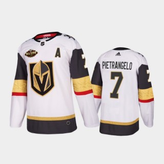 Vegas Golden Knights Alex Pietrangelo #7 2022 All-Star White Away Jersey