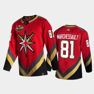 Vegas Golden Knights Jonathan Marchessault #81 2022 All-Star Red Reverse Retro Jersey