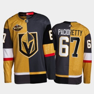 Vegas Golden Knights Max Pacioretty 2022 All-Star Jersey Gold Black Split Edition Uniform