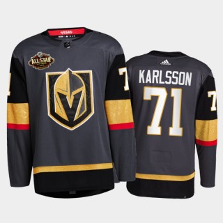 Vegas Golden Knights William Karlsson 2022 All-Star Jersey Black Alternate Primegreen Uniform