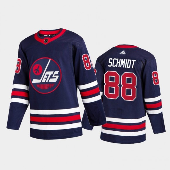 Winnipeg Jets Nate Schmidt #88 Third Blue Authentic Jersey