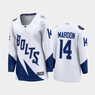 Patrick Maroon #14 Lightning 2022 Stadium Series White Women Fanatics Jersey