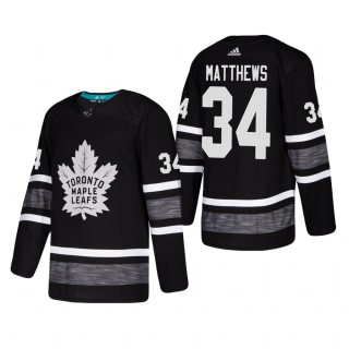Maple Leafs Auston Matthews #34 2019 NHL All-Star Mens Authentic Parley Jersey - Black