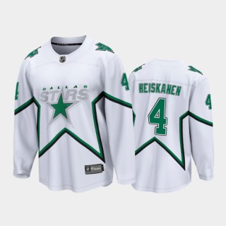 Men's Dallas Stars Miro Heiskanen #4 Special Edition White 2021 Jersey