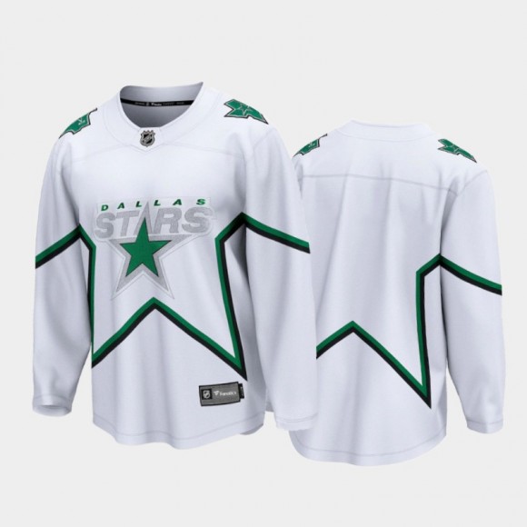 Dallas Stars Special Edition White 2020-21 Breakaway Blank Jersey