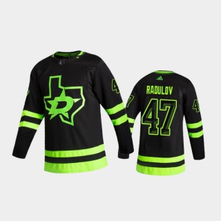 Dallas Stars Alexander Radulov #47 Alternate Black 2020-21 Blackout Authentic Jersey