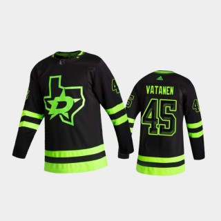 Dallas Stars Sami Vatanen #45 Alternate Black 2020-21 Authentic Jersey