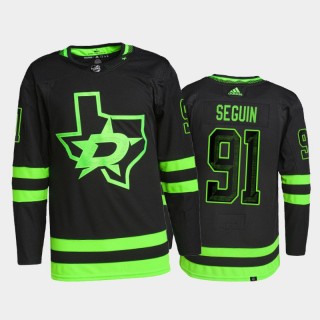 2021-22 Dallas Stars Tyler Seguin Pro Authentic Jersey Black Alternate Uniform