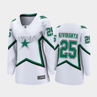 Women Dallas Stars Joel Kiviranta #25 2021 Special Edition Jersey - White